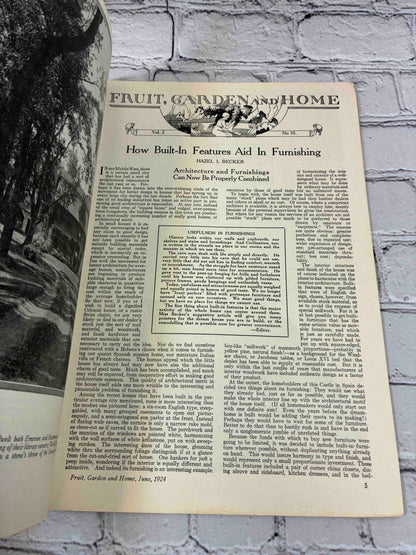 Fruit, Garden, and Home June 1924 Vol. 2 No. 10