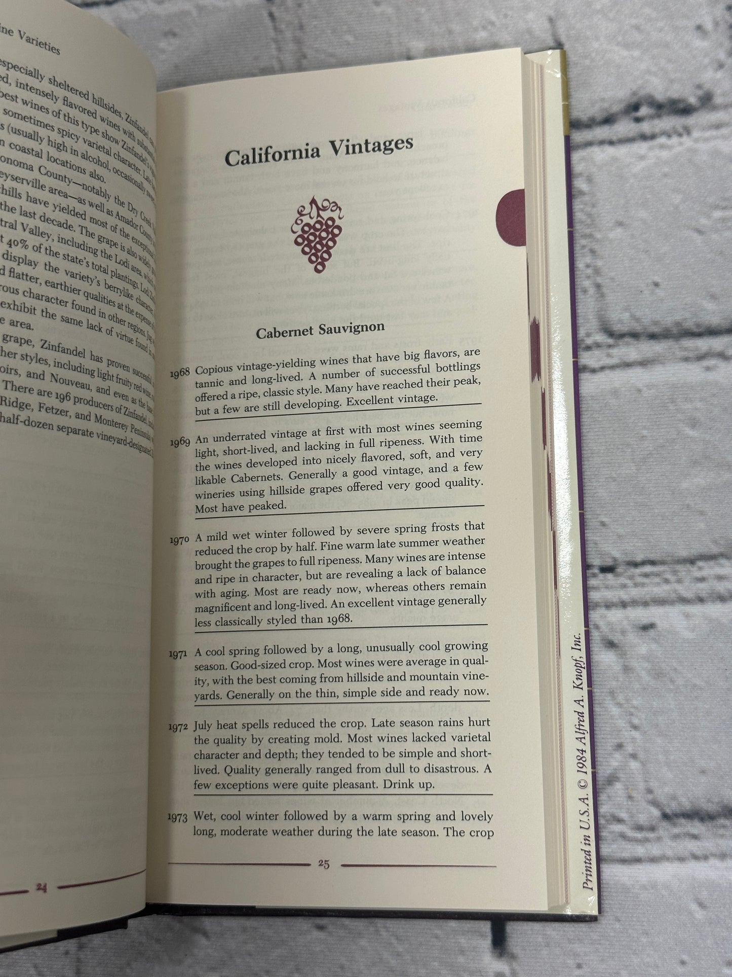 The Connoisseurs' Handbook of California Wines by Olken & [1984 · Third Edition]