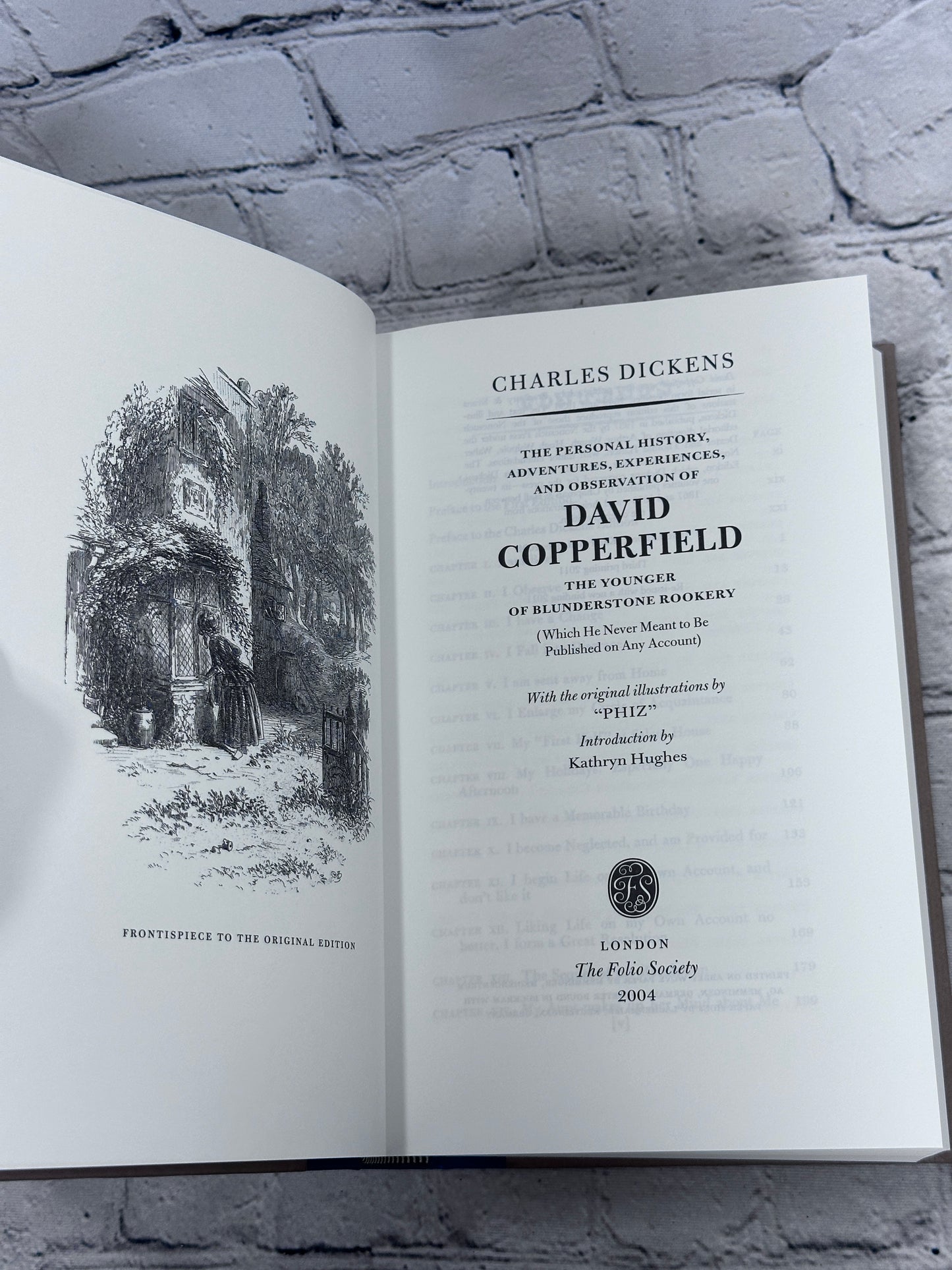 David Copperfield by Charles Dickens [Folio Society · 2011]