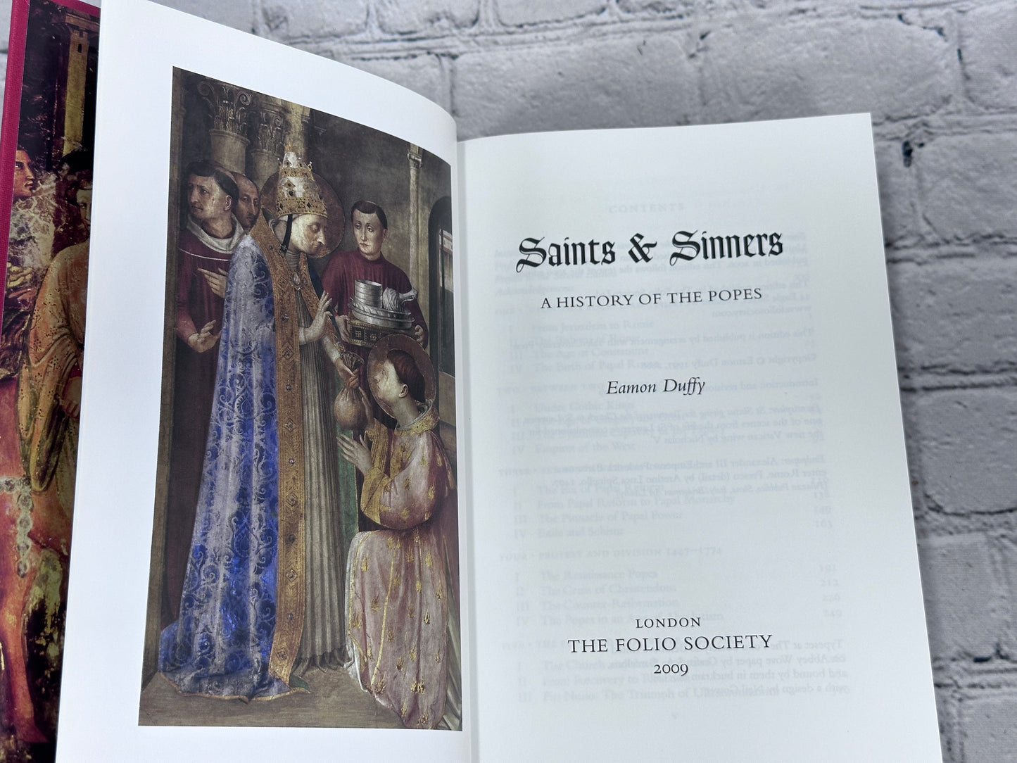 Saints & Sinners: A History of the Popes by Eamon Duffy [Folio Society · 2009]