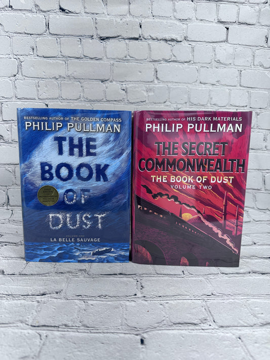 The Book of Dust By Philip Pullman [Vol. 1 & 2 · 1st Editions]