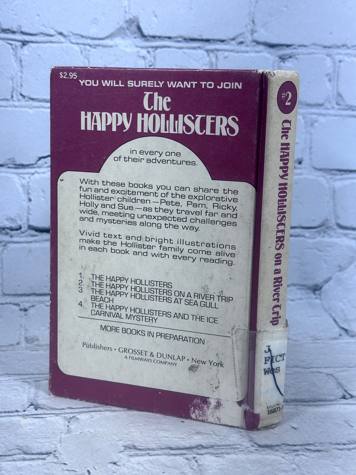 The Happy Hollisters on a Reiver Trip by Jerry West [#2 · Grosset & Dunlap]