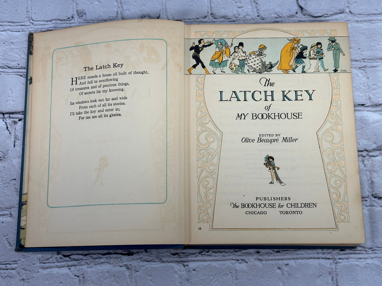 The Latch Key of My Bookhouse Edited by Olive Beaupre Miller [1925]