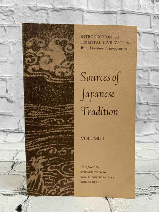 Sources of Japanese Tradition (Vol. 1 & 2)