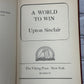 A World to Win by Upton Sinclair [Book Club Edition · 1946]