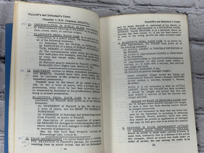 Necessary Elements of Common Legal Actions by Louis A Kass [3rd Ed. · 1967]