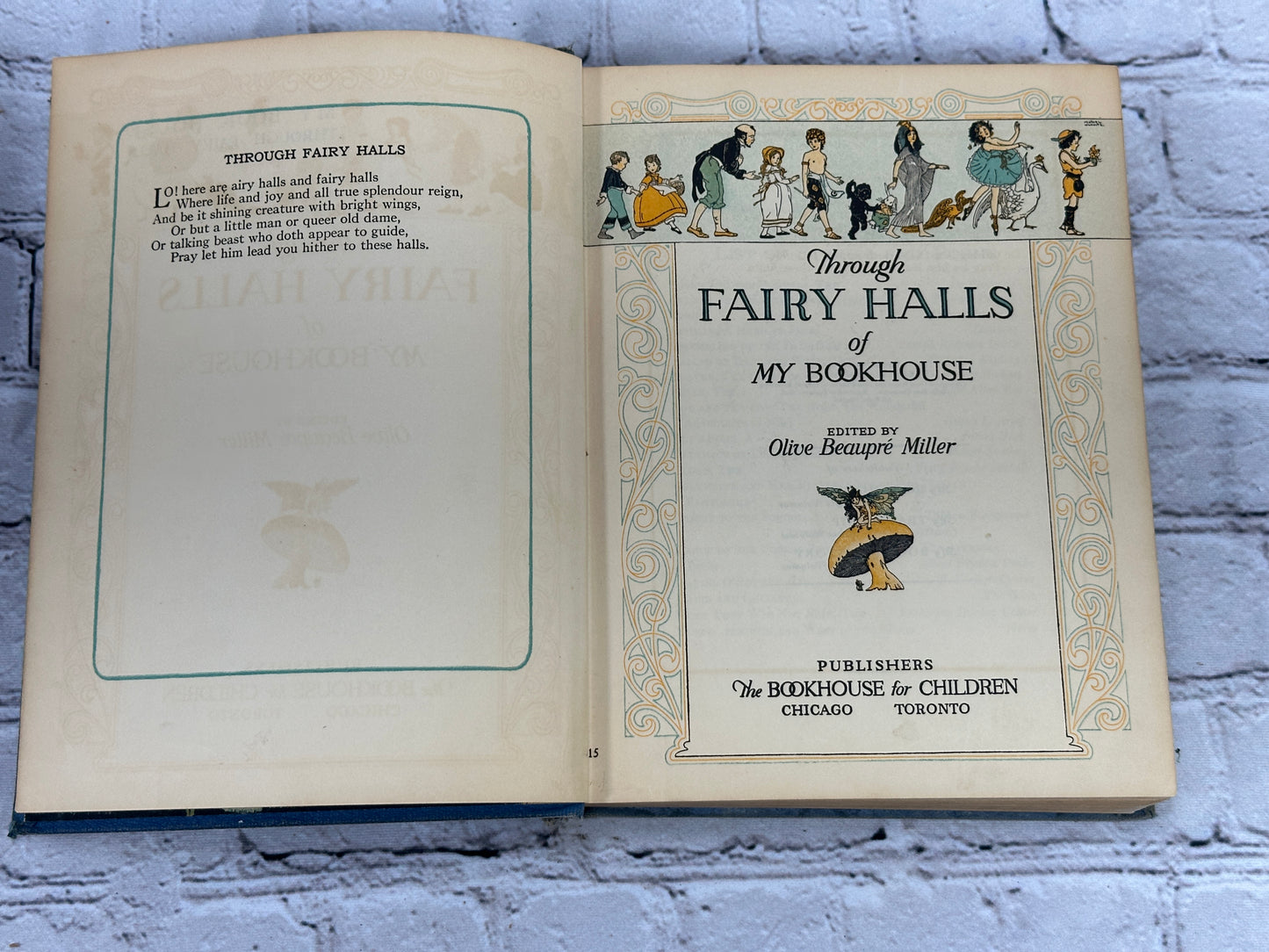 Through Fairy Halls of My Book House, edited by Olive Beaupre Miller [1928]