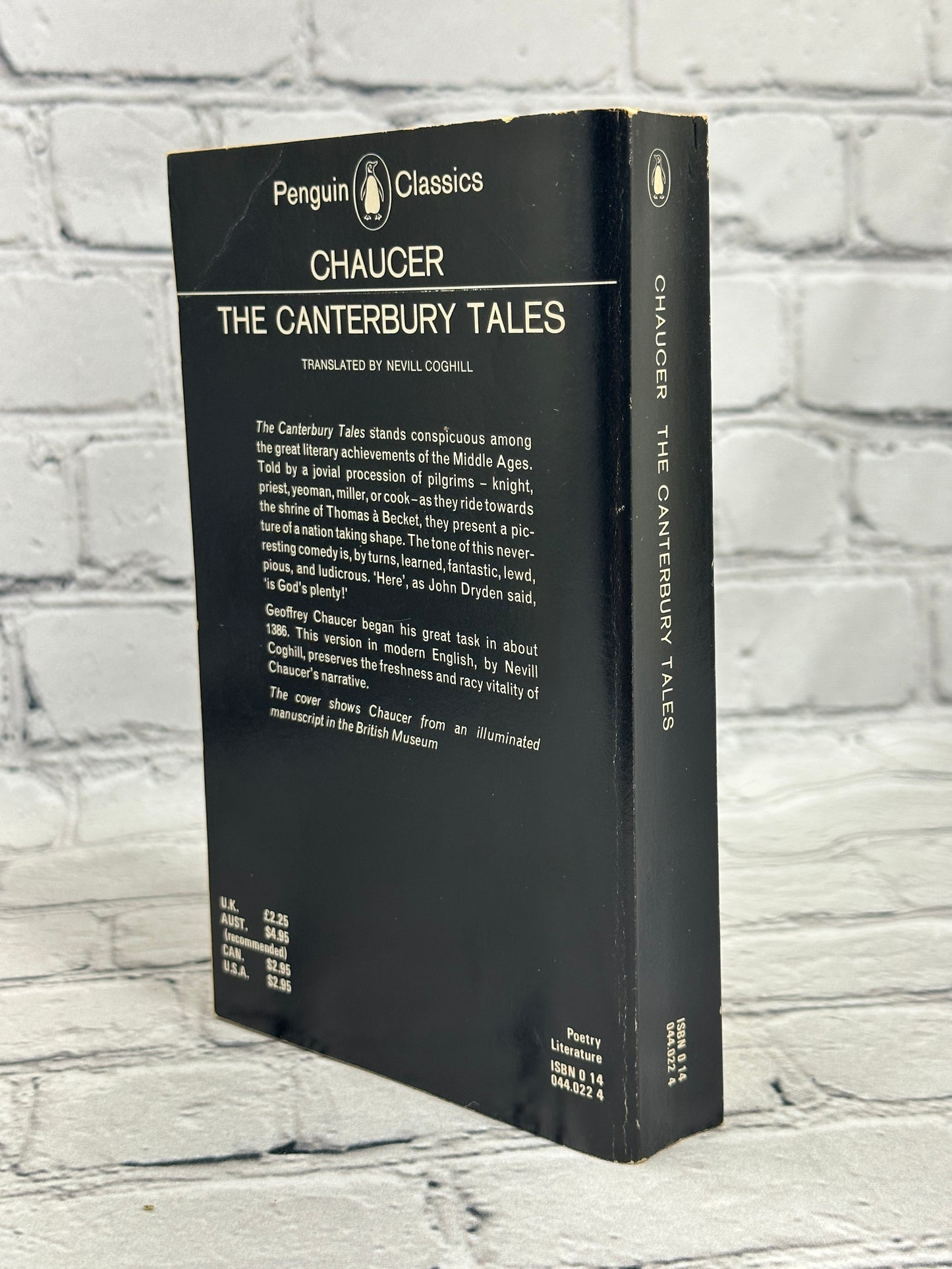 The Canterbury Tales by Geoffrey Chaucer [1983 · Penguin Classics]