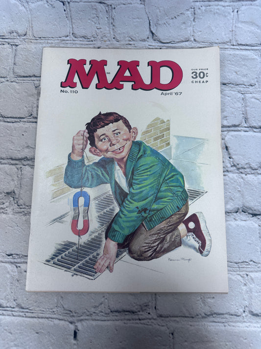 MAD Magazine April 1967 Volume 1 Issue Number 110