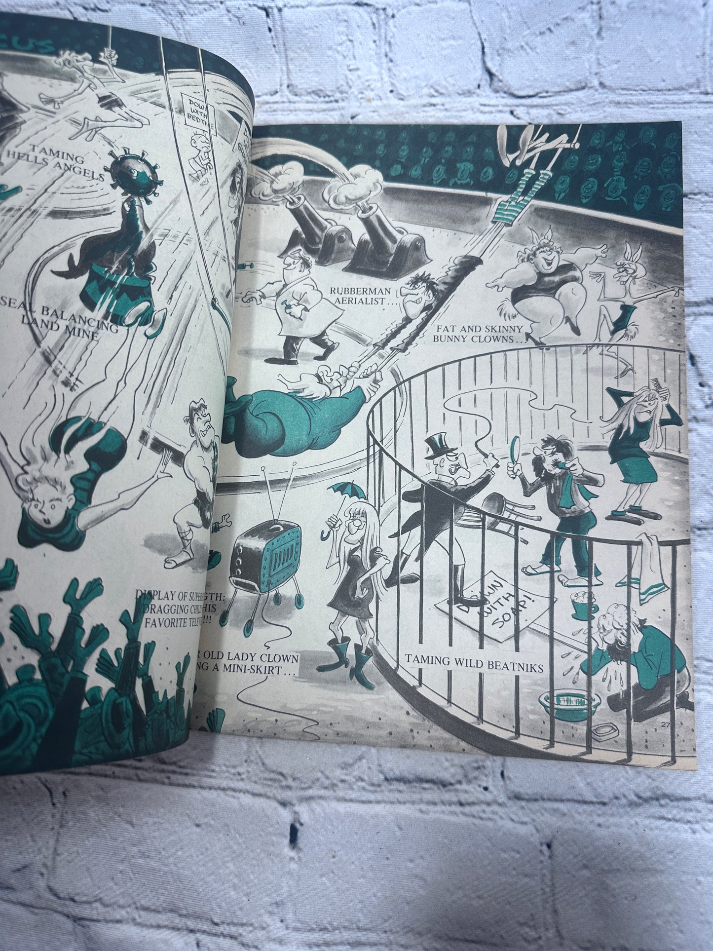 MAD Magazine Spoof Vol. 7 No. 7 Sept. 1967 No. 55 [Psychedelic Freak Scene Culture]