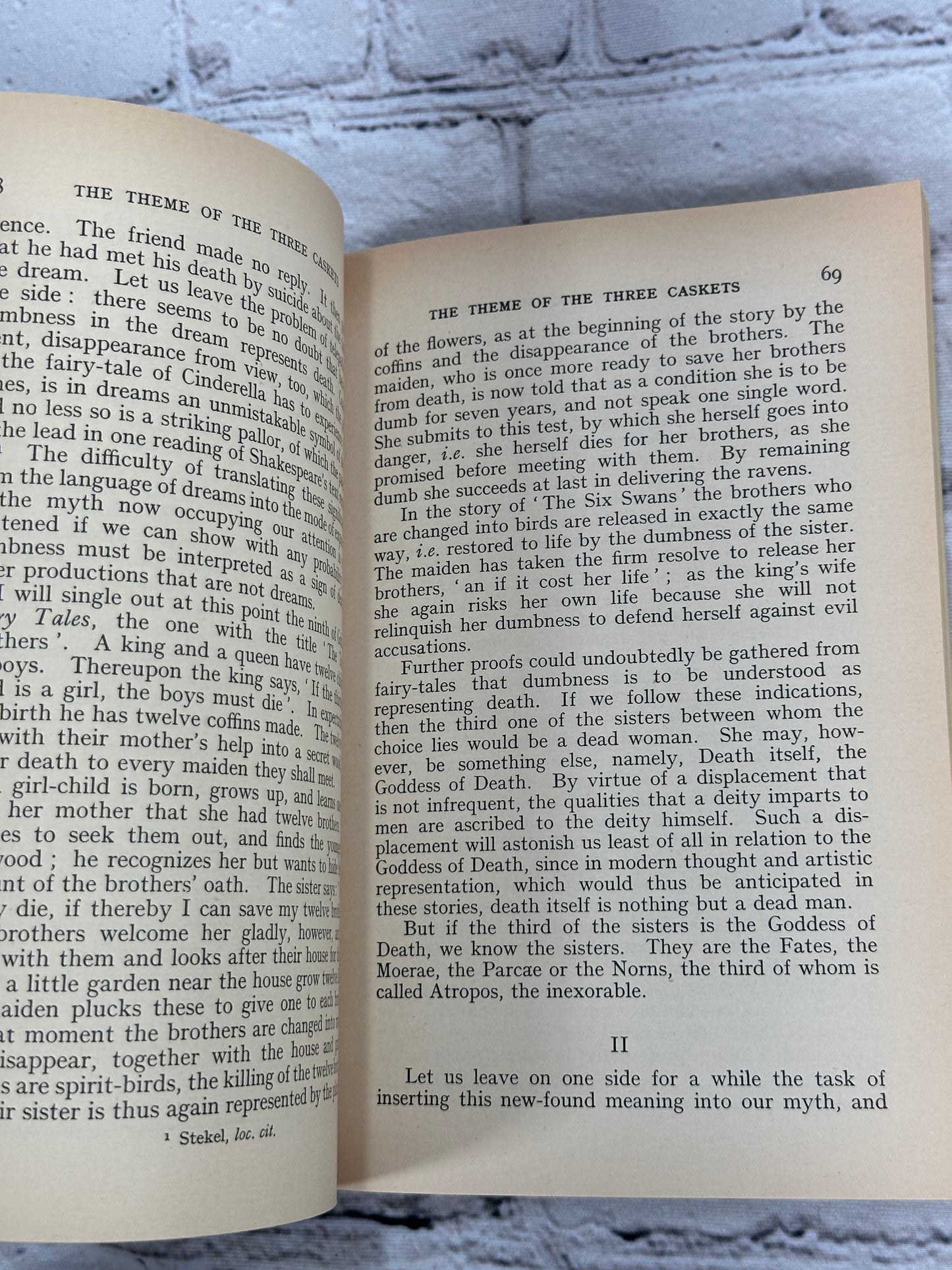 Sigmund Freud On Creativity and the Unconscious [1958]