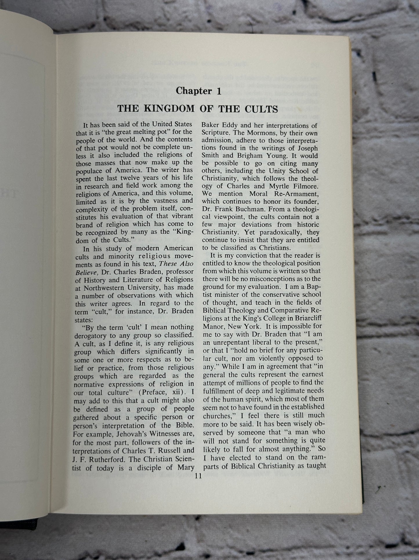 The Kingdom of the Cults by Walter Ralston Martin [1972 · Eleventh Printing]