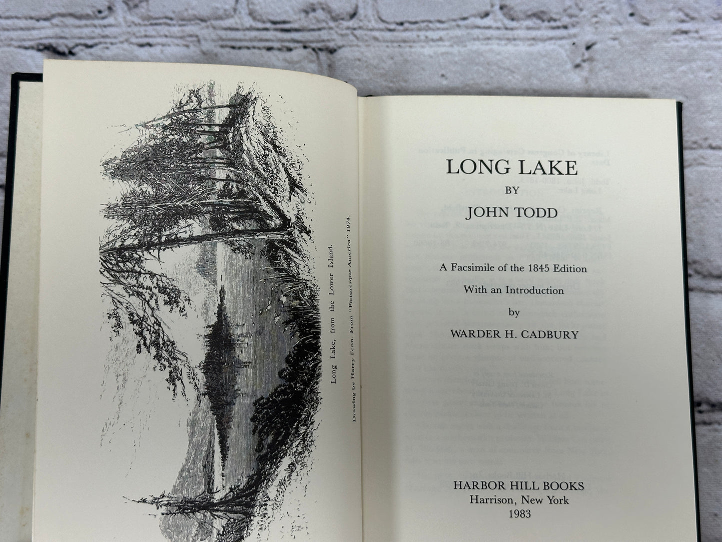 Long Lake by John Todd [1983 · Facsimile Edition]