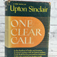 One Clear Call by Upton Sinclair [Viking · 1st Edition · 1948]