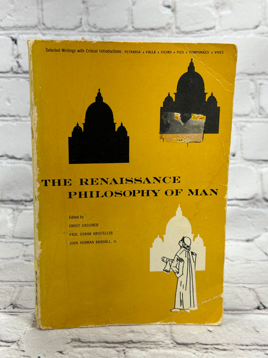 The Rennaissance Philosophy of Man edited by Cassirer, Kriteller & Randall