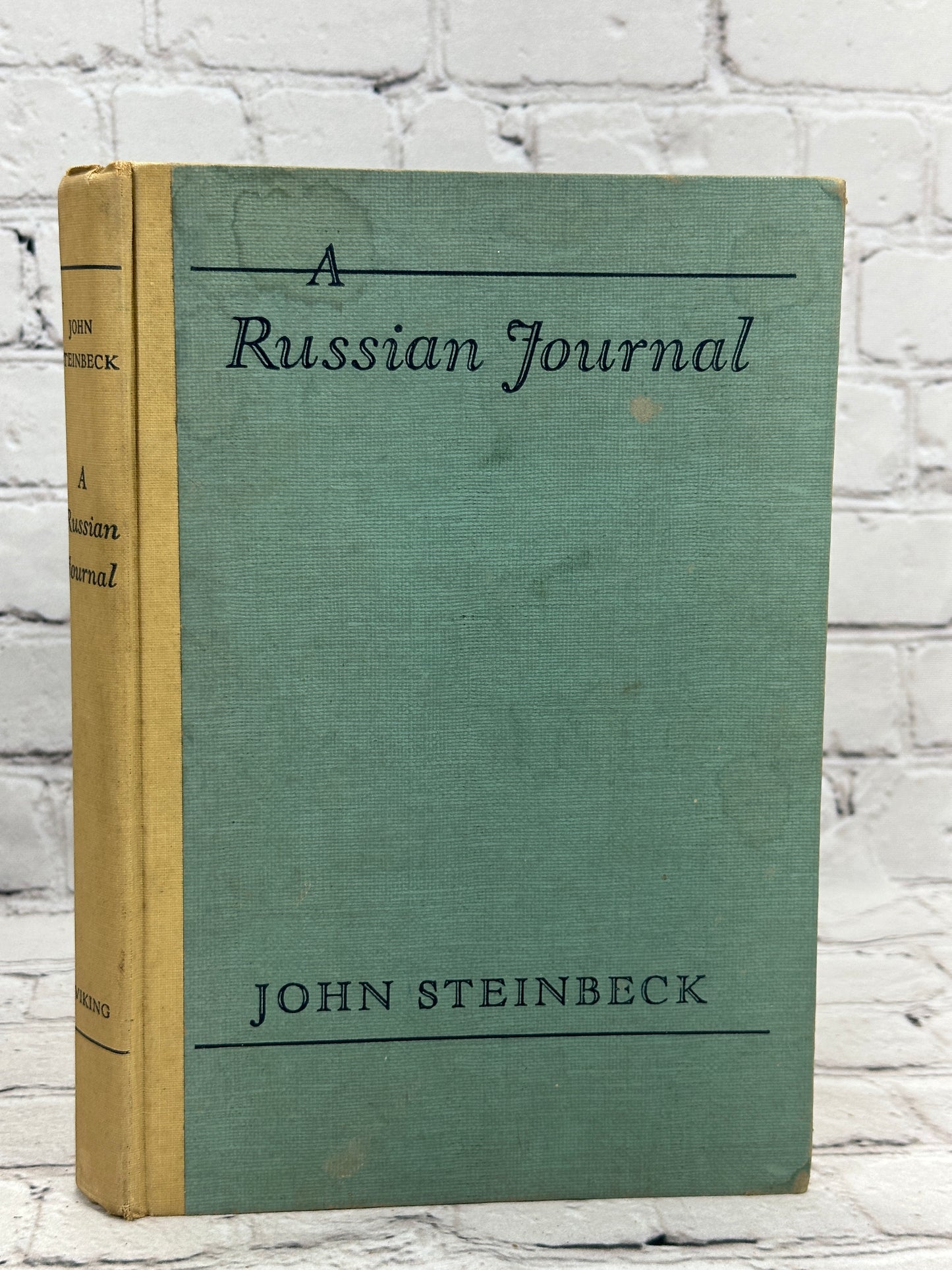 A Russian Journal by John Steinbeck [First Edition · 1948]