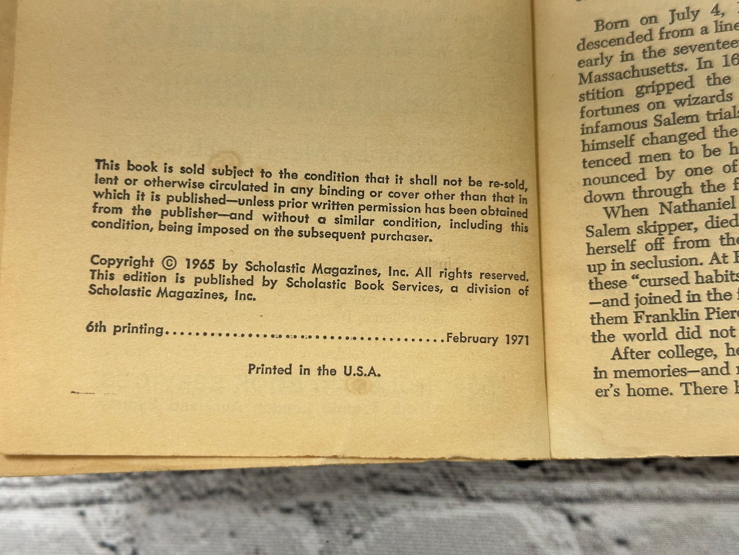 The House of Seven Gables by Nathaniel Hawthorne [1971 · Campus Classics]