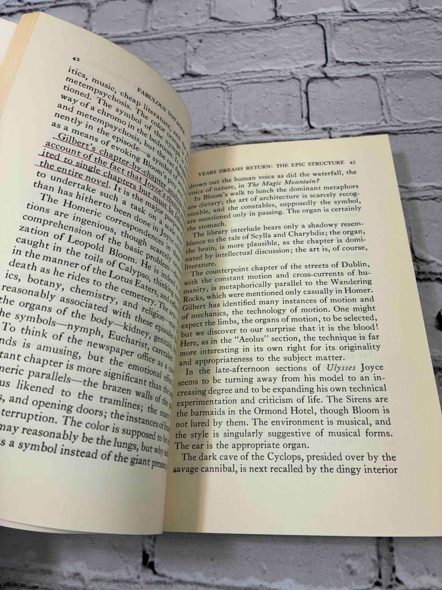 Fabulous Voyager A Study of James Joyce's Ulysses