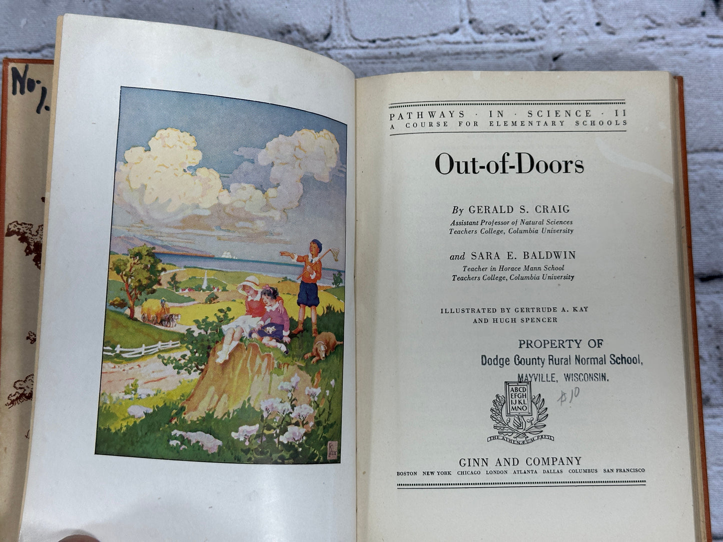 Pathways in Science Out-of-Doors by Gerald Craig & Sara Baldwin [1st Ed · 1932]