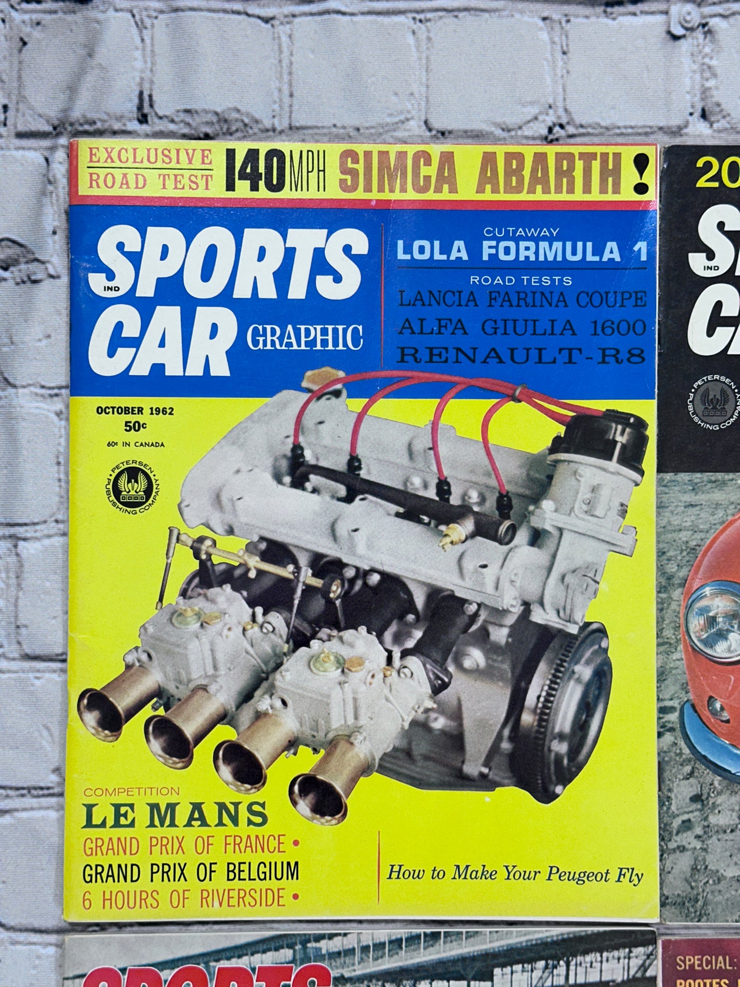 Sports Car Graphic Magazine 1971 Complete [1962-1964]