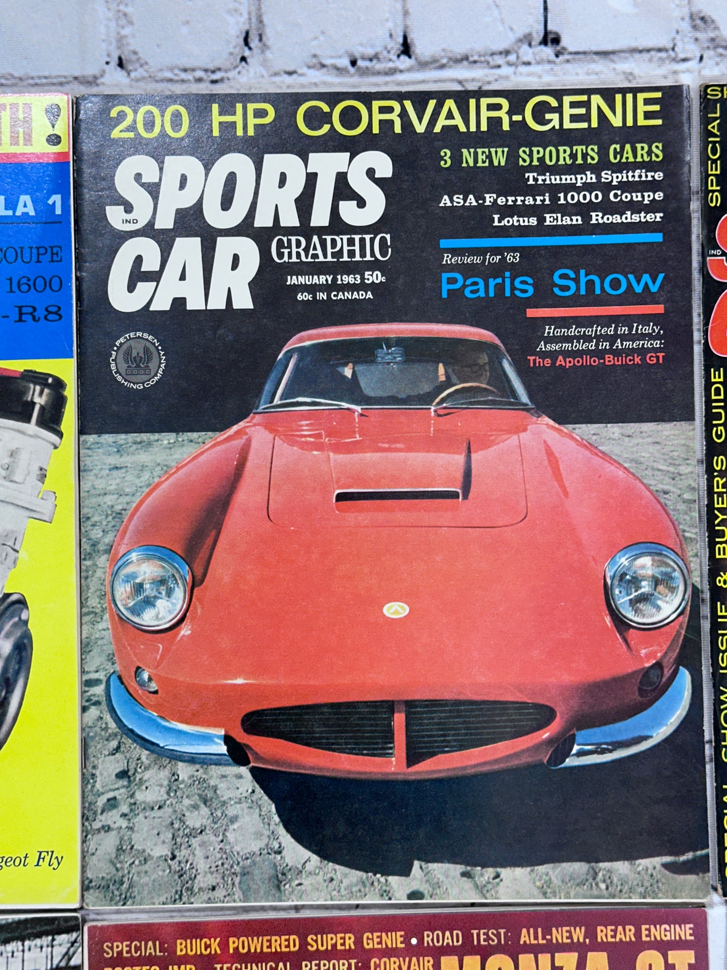 Sports Car Graphic Magazine 1971 Complete [1962-1964]