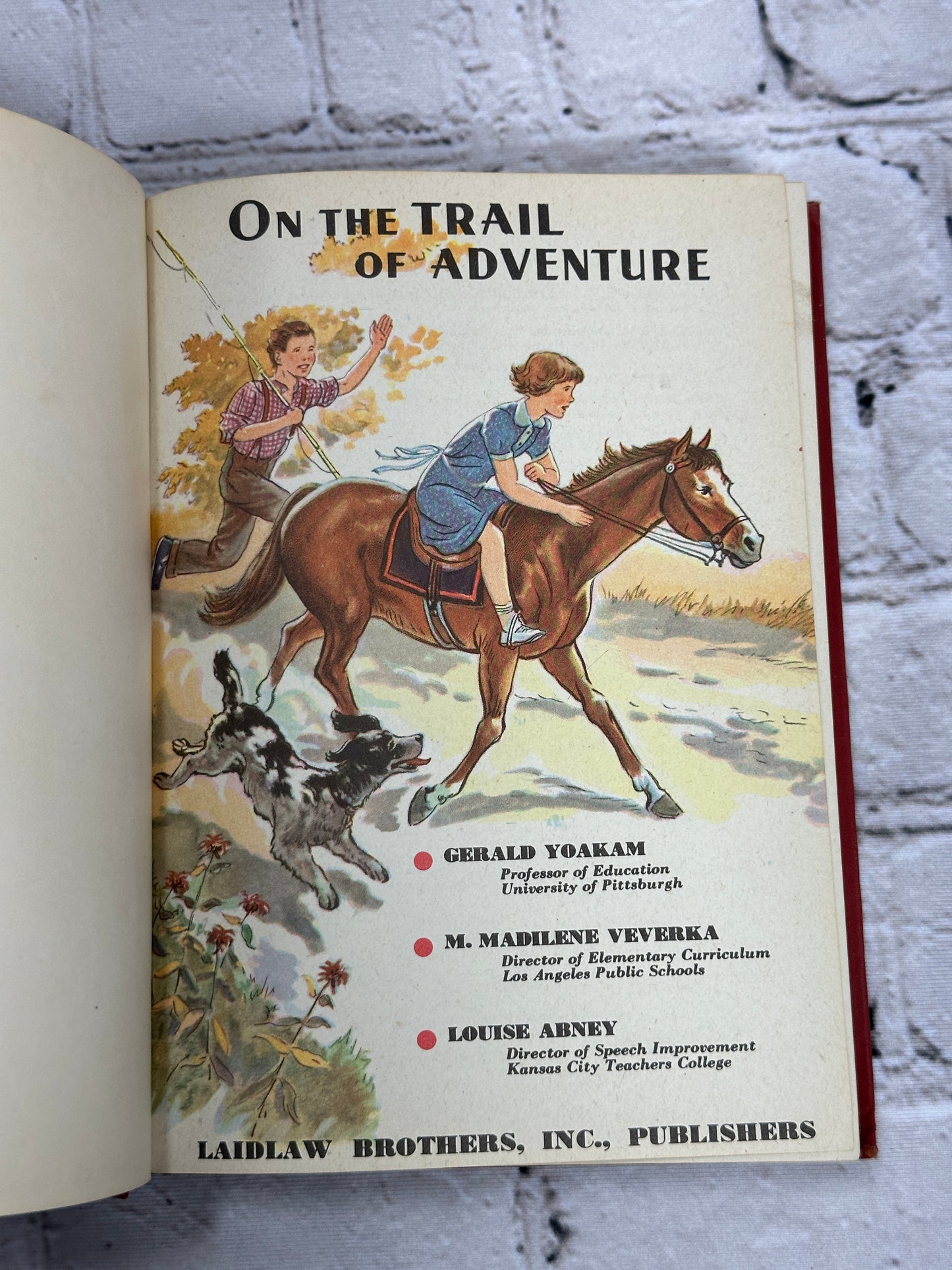 On the Trail of Adventure, Gerald Yoakam, Madilene Veverka, Louise Abney [1941]