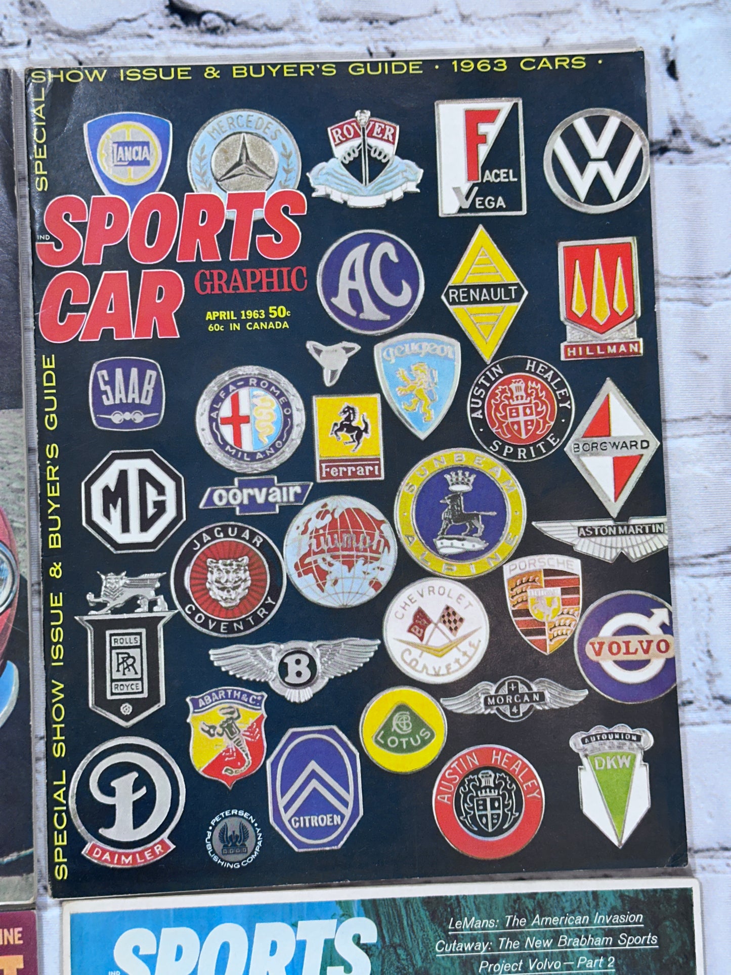 Sports Car Graphic Magazine 1971 Complete [1962-1964]