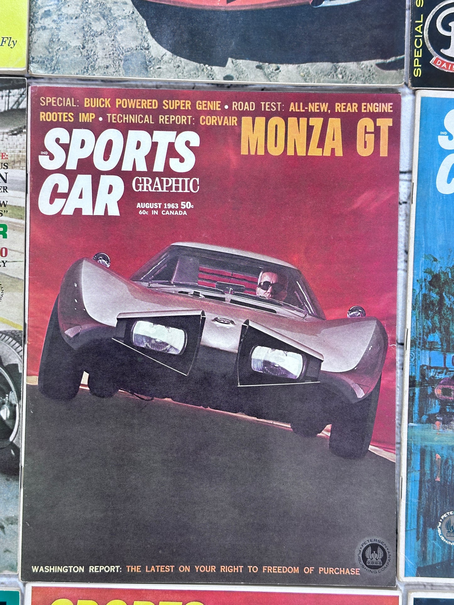 Sports Car Graphic Magazine 1971 Complete [1962-1964]