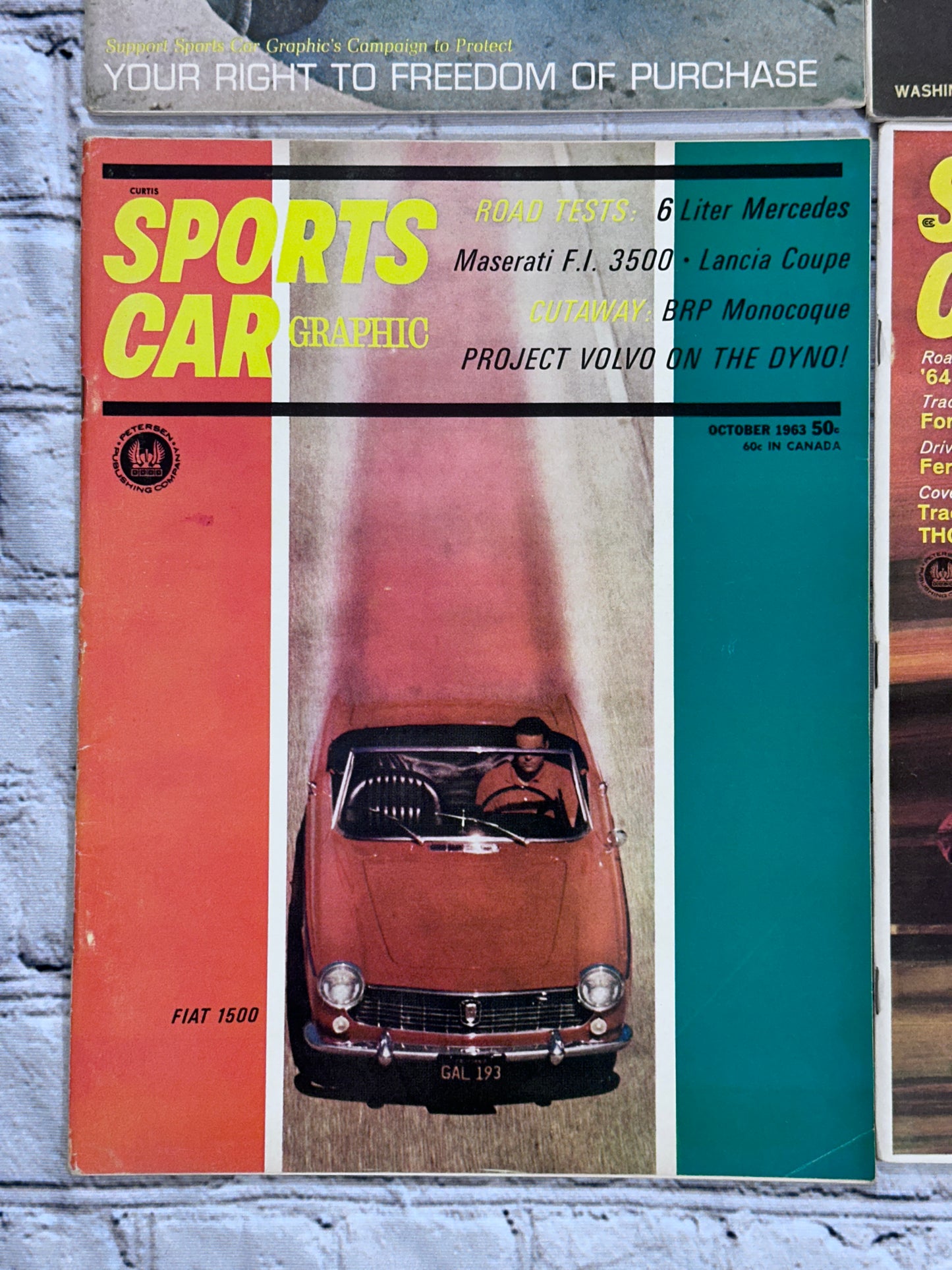 Sports Car Graphic Magazine 1971 Complete [1962-1964]