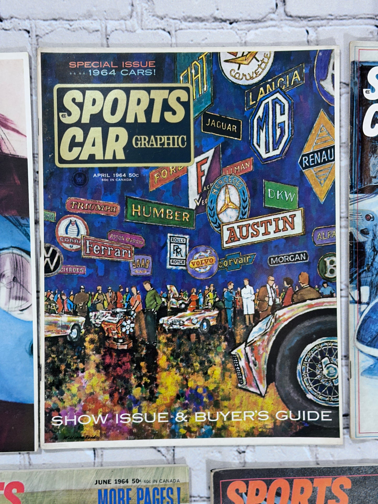 Sports Car Graphic Magazine 1971 Complete [1962-1964]