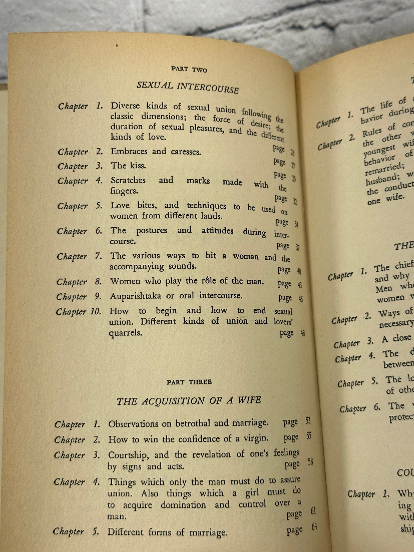 Kama Sutra: The Hindu Ritual of Love By Vatsyayana [1963 · Unexpurgated]