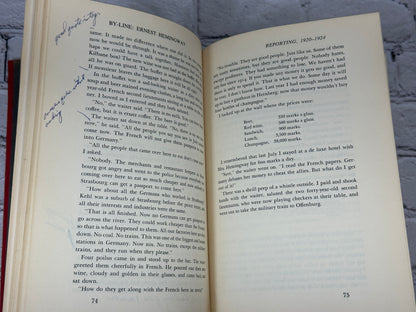By-Line: Articles & Dispatches of 4 Decades by Ernest Hemingway [1967]
