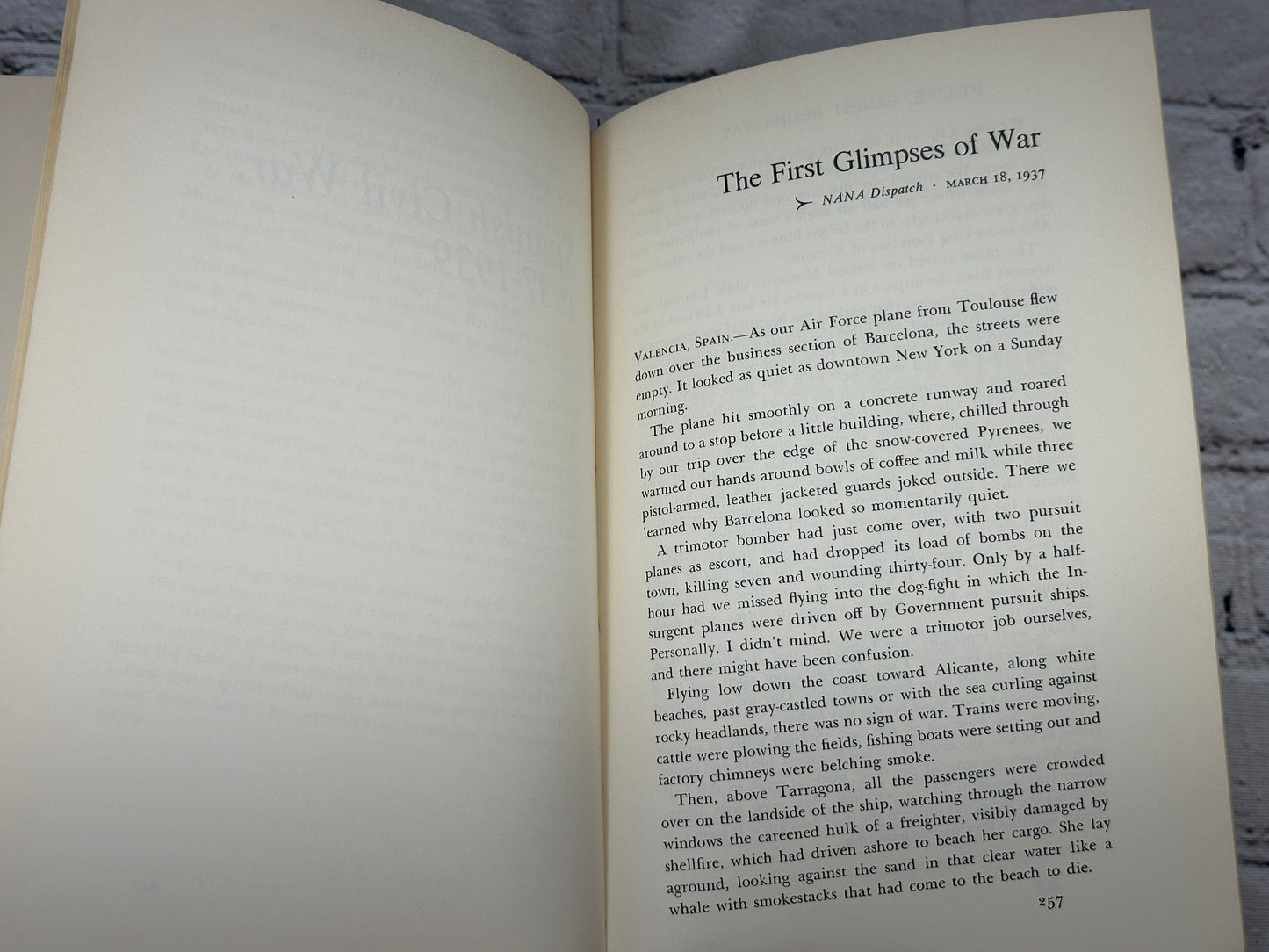 By-Line: Articles & Dispatches of 4 Decades by Ernest Hemingway [1967]