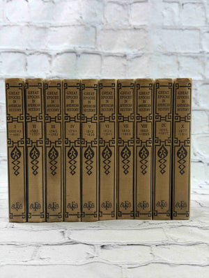Great Epochs in American History (Complete 10 Volume Set)
