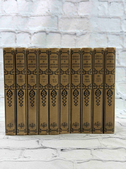 Great Epochs in American History (Complete 10 Volume Set)