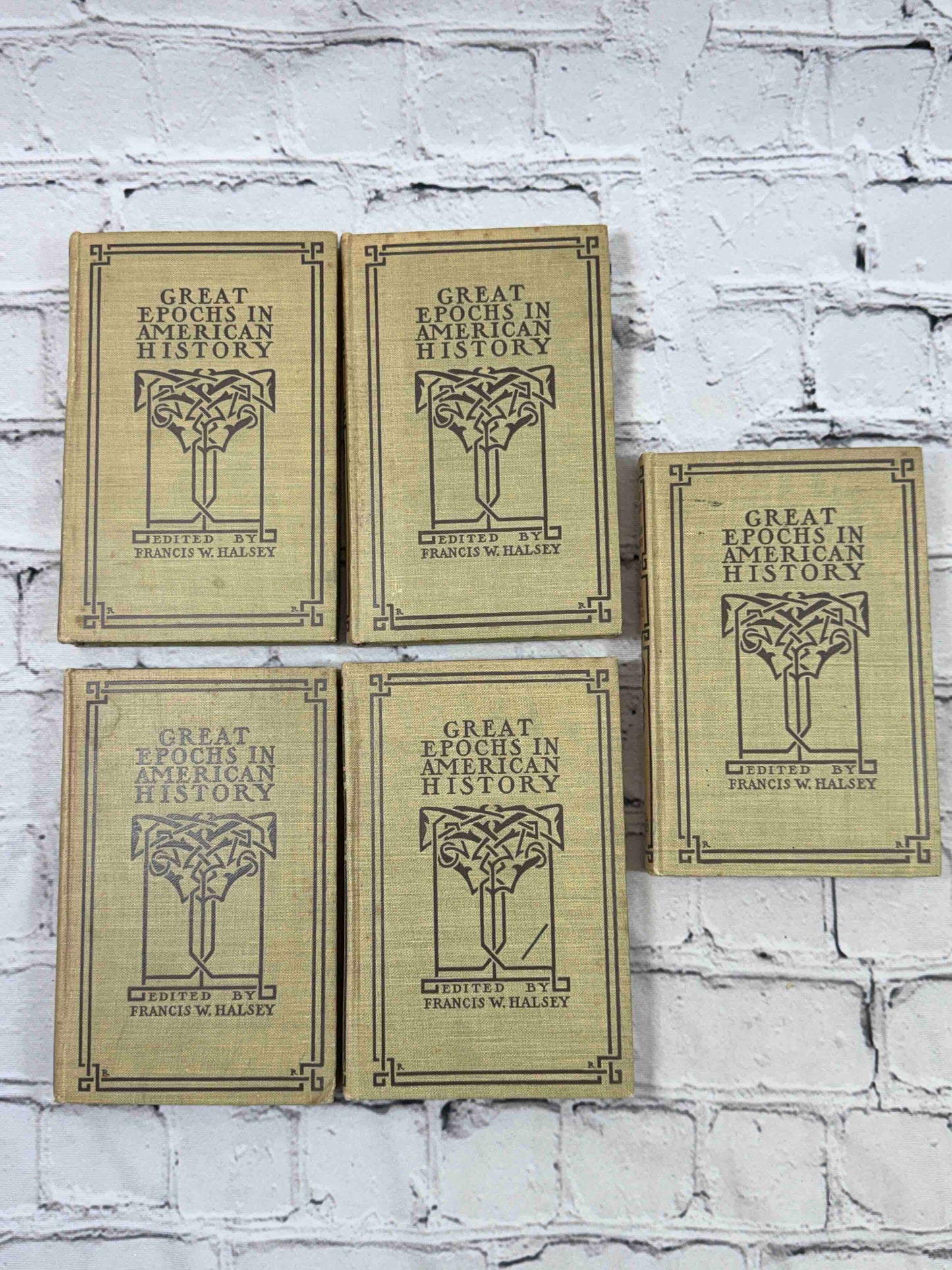 Great Epochs in American History (Complete 10 Volume Set)