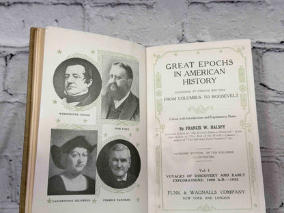 Great Epochs in American History (Complete 10 Volume Set)