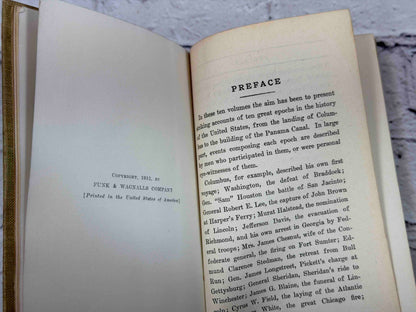 Great Epochs in American History (Complete 10 Volume Set)