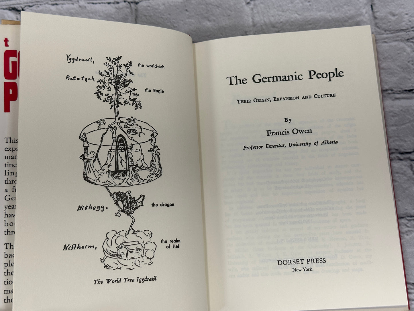 The Germanic People: Their Origin, Expansion, & Culture by Francis Owen [1960]