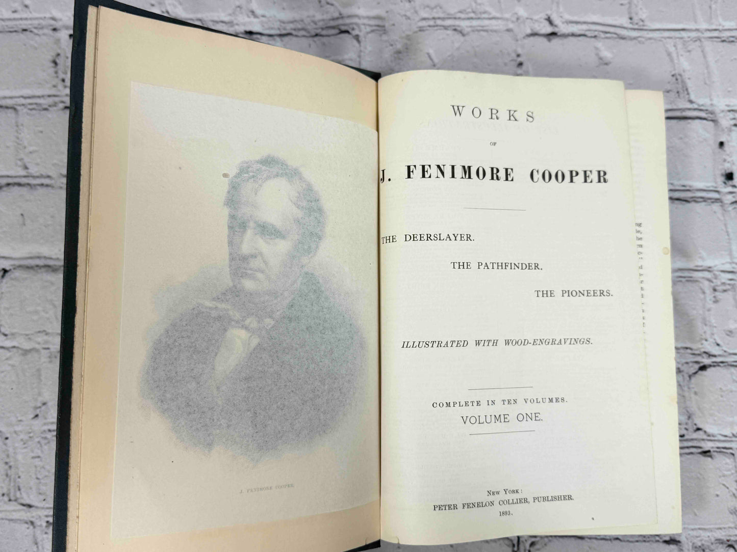 Works of James Fenimore Cooper