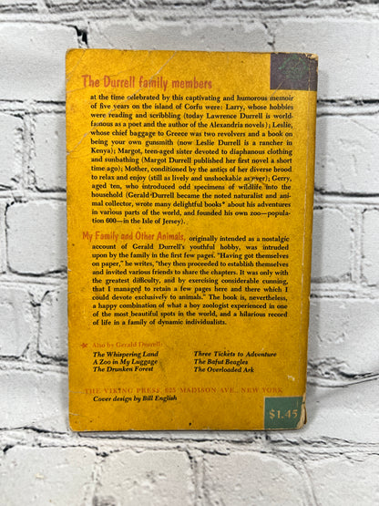 My Family and Other Animals by Gerald Durrell [1963 · 2nd Print · Viking Press]