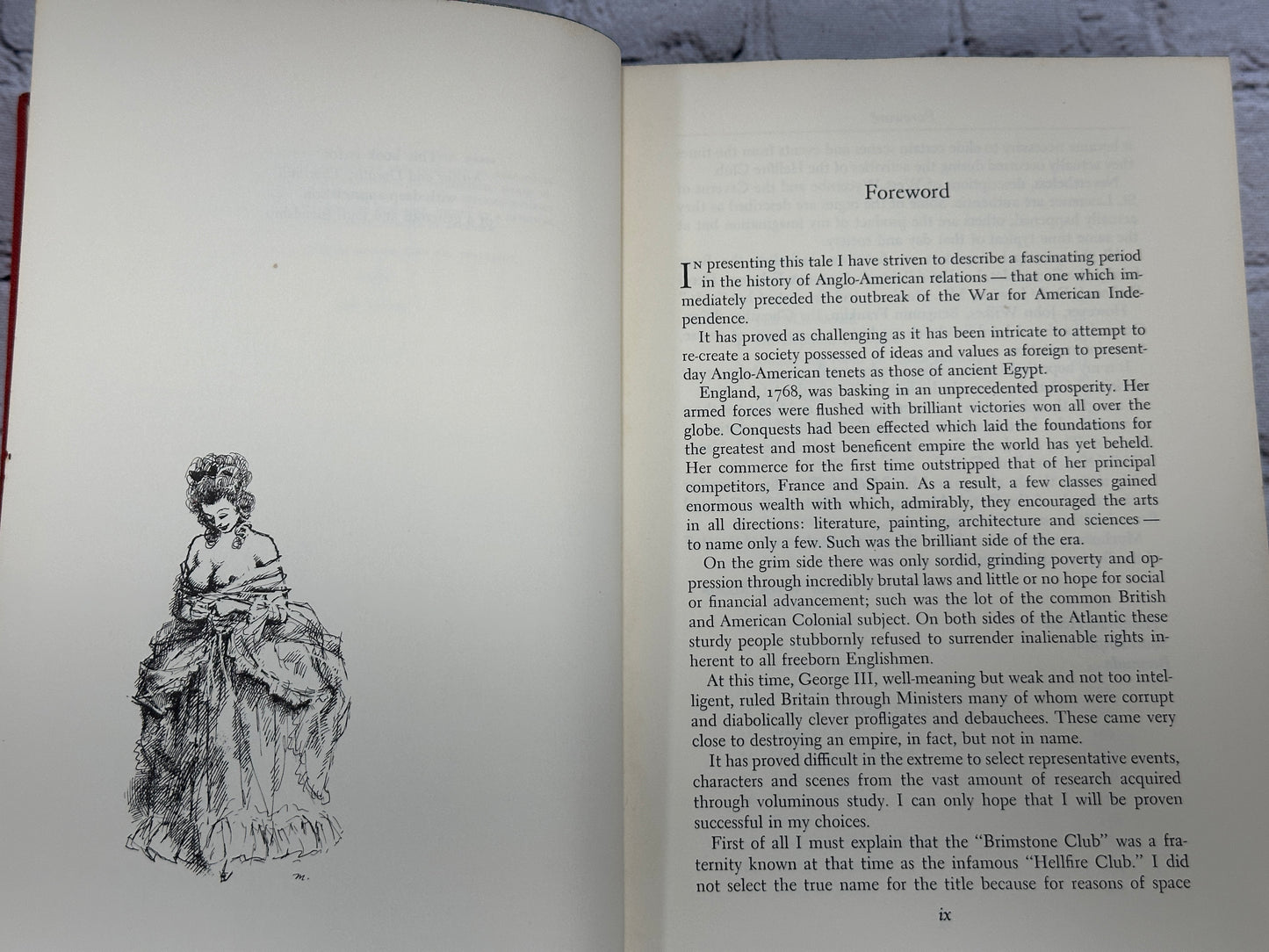 Brimstone Club By F. van Wyck Mason [1st Edition · 1971]