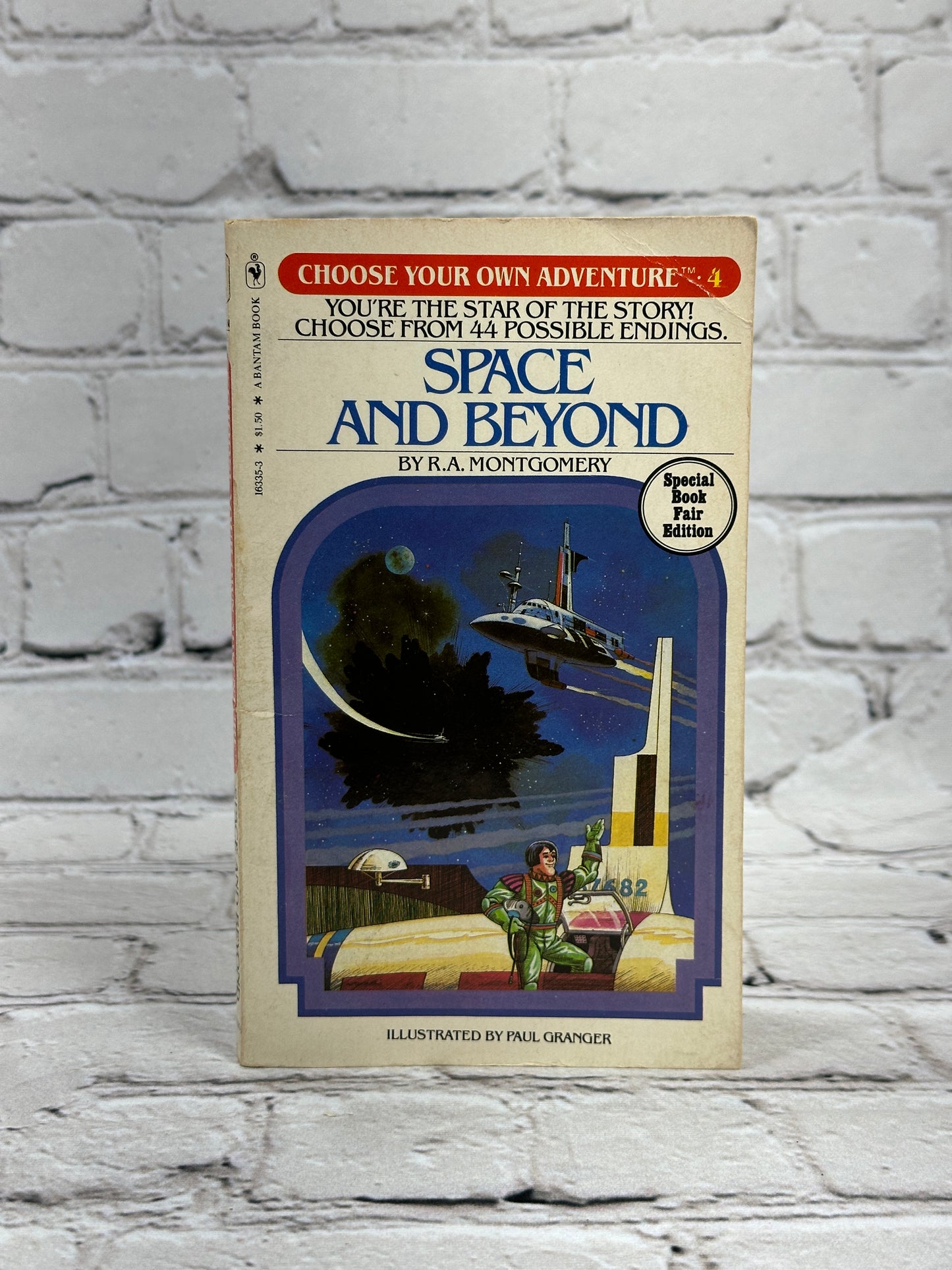Space And Beyond By R. A. Montgomery [Choose Your Own Adventure #4 · 1981]