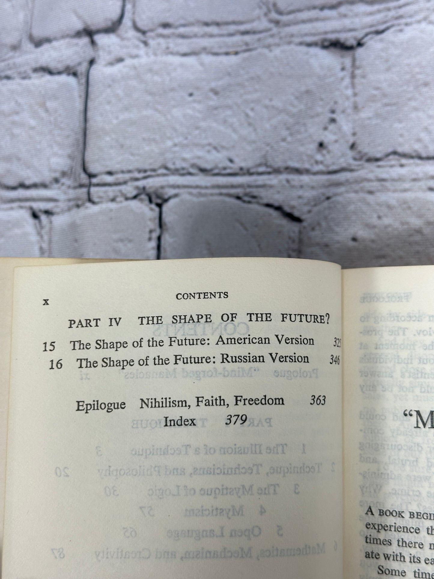 The Illusion of Technique by William Barrett [Anchor Books · 1979]