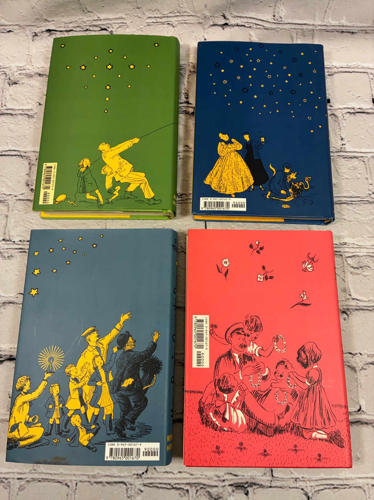 Mary Poppins 4 Book Set