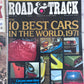 Road & Track Magazine 1971 Complete Year [Lot of 12 Issues]