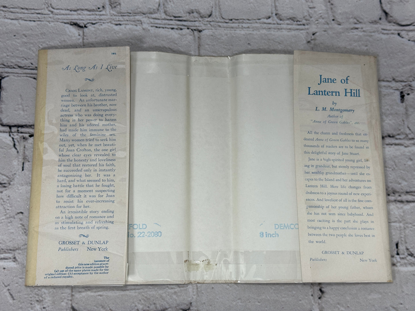 As Long As I Live by Emilie Loring [1937]