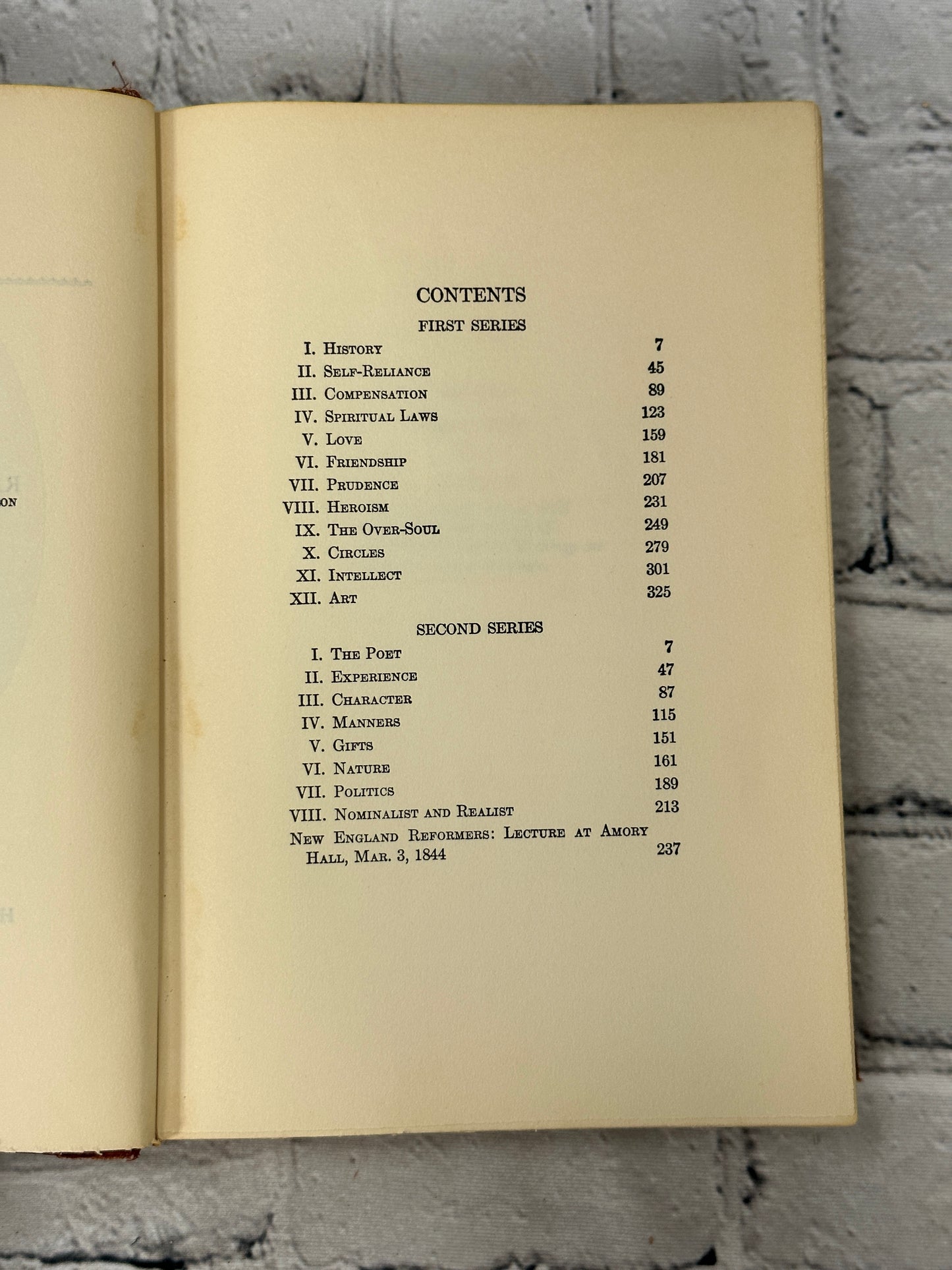 Essays By Ralph Waldo Emerson, Two Volumes in One [1883]