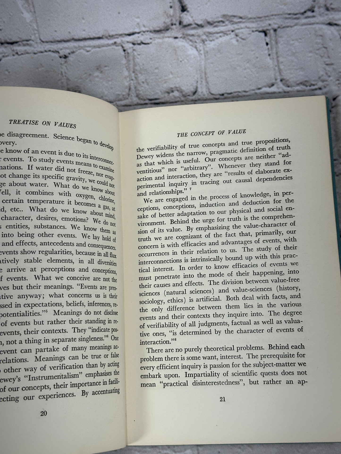 Treatise on Values by Samuel L. Hart [Philosophical Library · 1949]