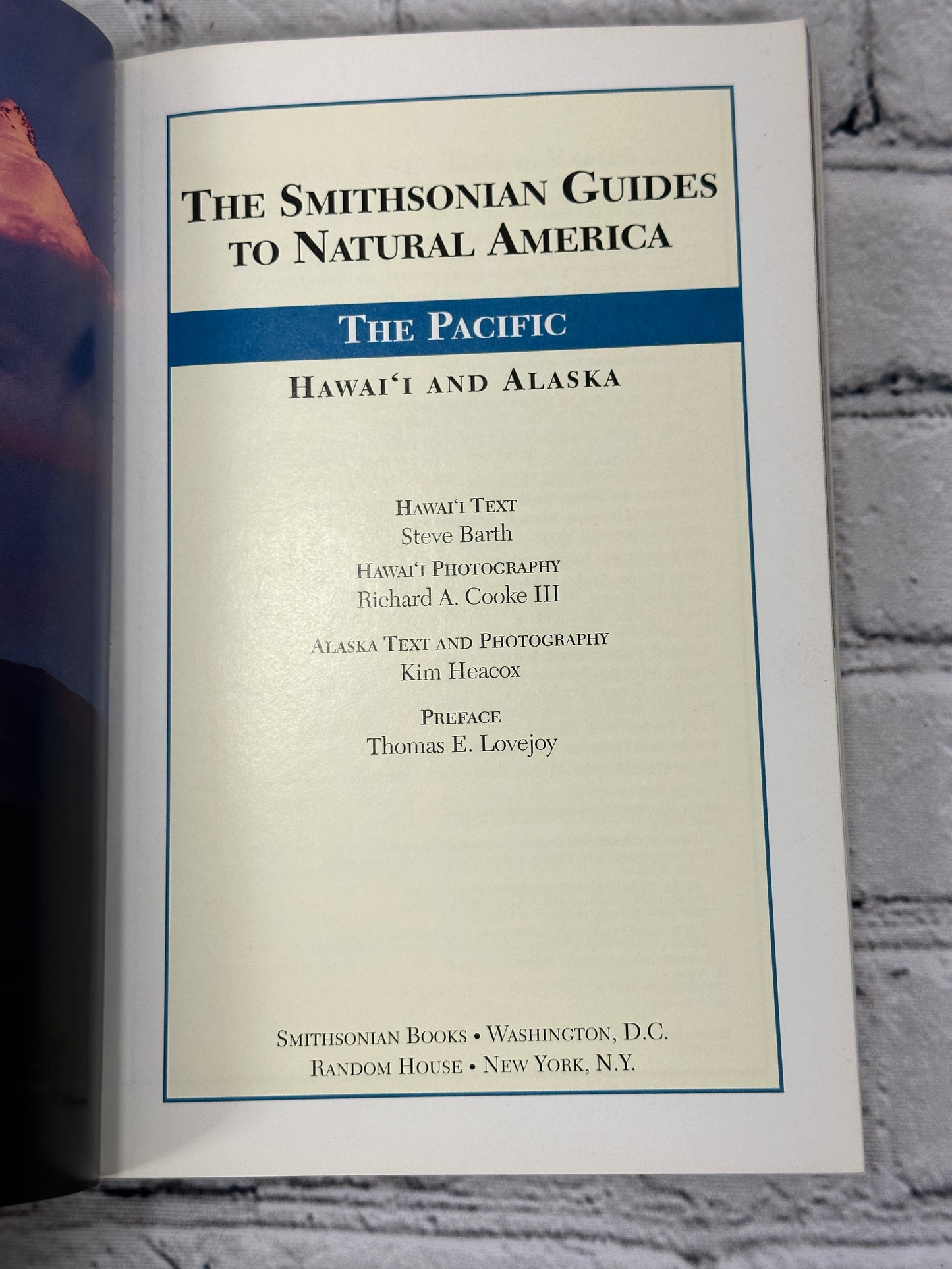 The Smithsonian Guides to Natural America: The Pacific: Hawaii, Alaska [1995]